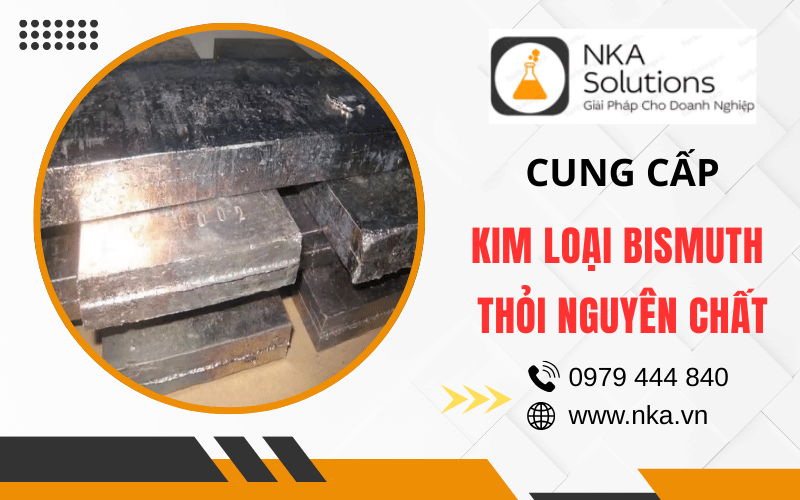 kim loại Bismuth thỏi