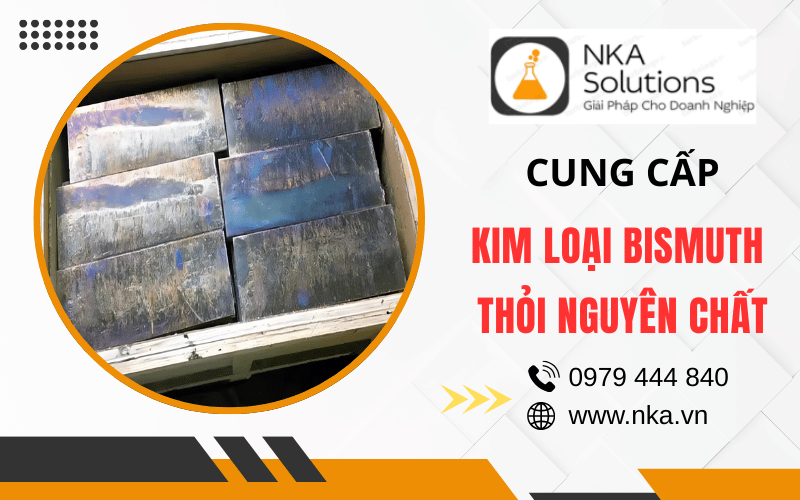 kim loại Bismuth thỏi