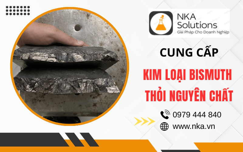kim loại Bismuth thỏi