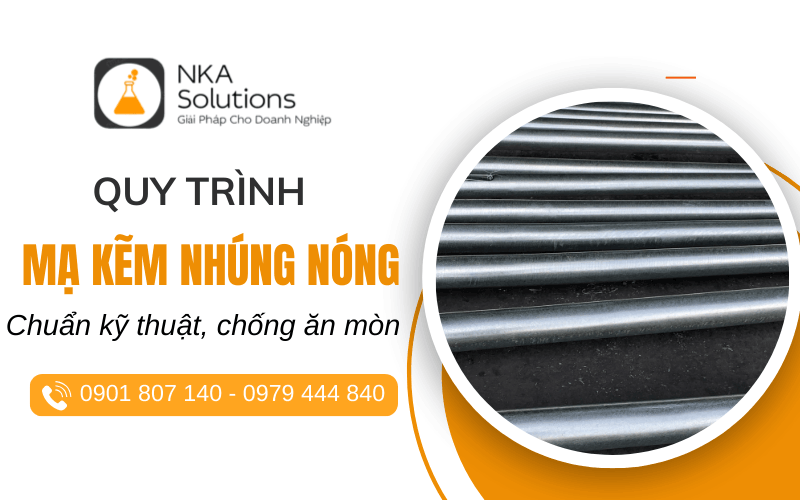 quy trình mạ kẽm nhúng nóng
