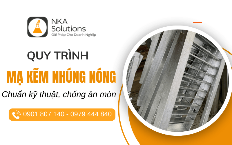 quy trình mạ kẽm nhúng nóng