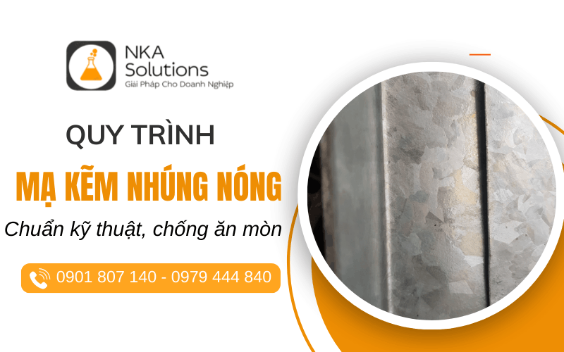 quy trình mạ kẽm nhúng nóng