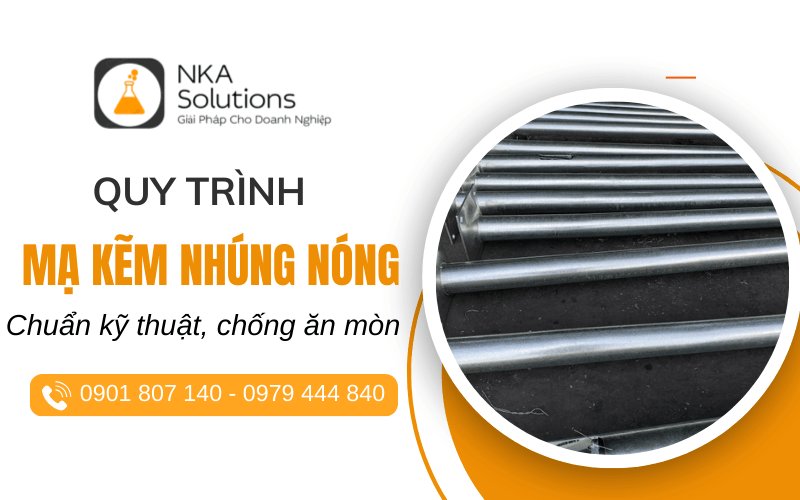 quy trình mạ kẽm nhúng nóng